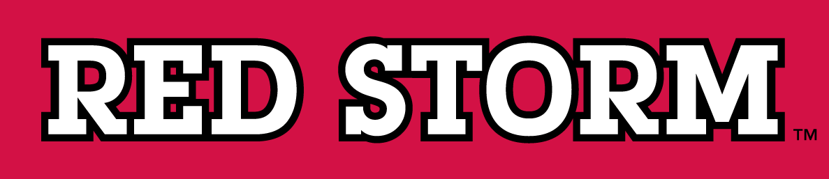 St.Johns RedStorm 2007-Pres Wordmark Logo 10 vinyl decal